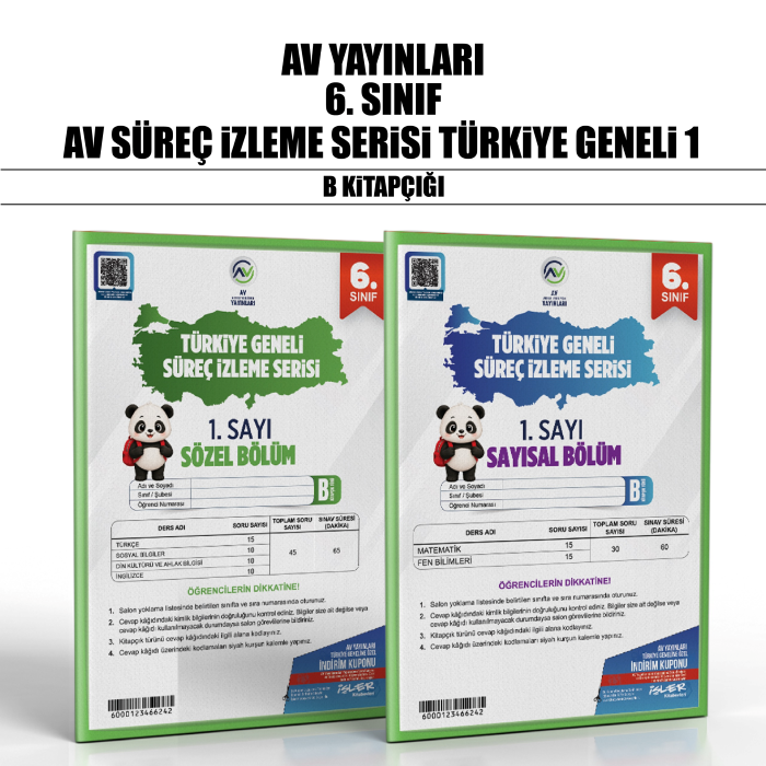 AV 06.SINIF TÜRKİYE GENELİ (SİS) SAY/SÖZ 1-B-26-27